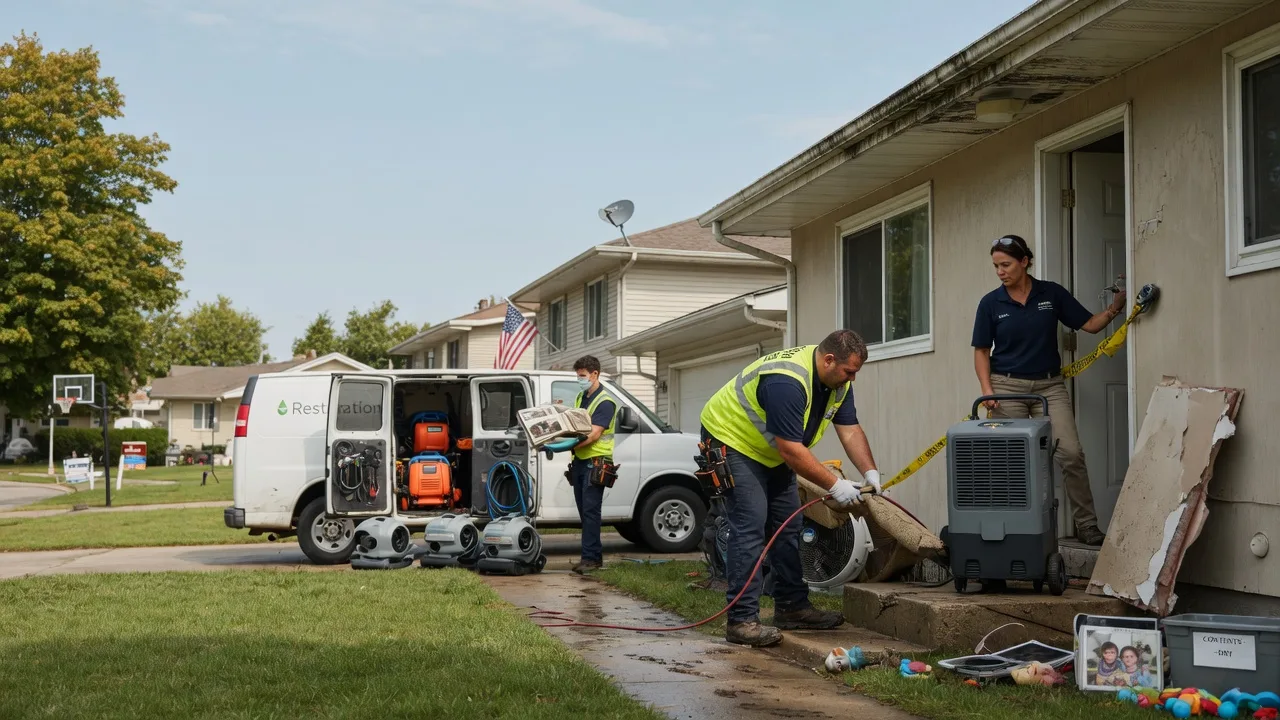 Water Damage Restoration in Grant, OK near me